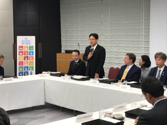 UNDPのシュタイナー総裁が日本にお越しになりました。