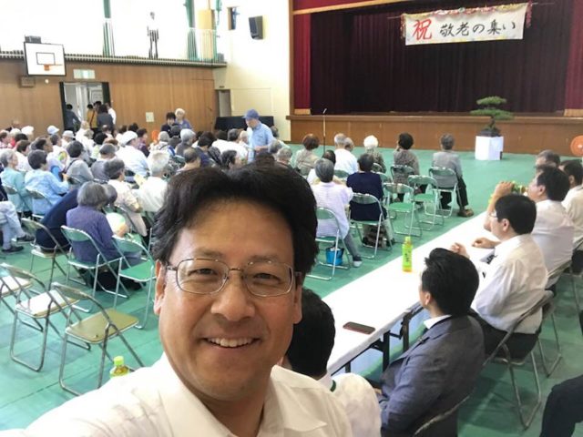 沢山の敬老会に回らせて頂きました。