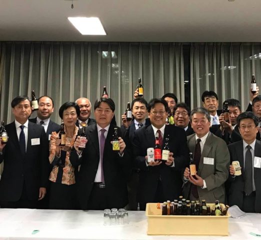 地ビールを飲もう‼️の会（地ビール振興国会議員連盟）に参加しました。