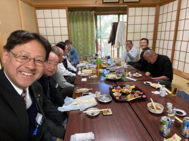 素盞雄神社「直会」に参加しました。