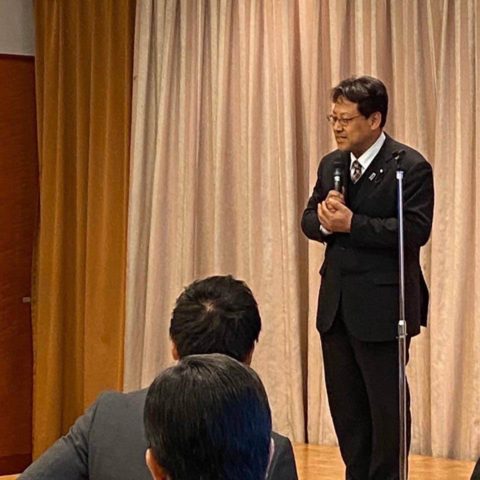 兵庫県左官工業協同組合の新年会でご挨拶をさせて頂きました🤗