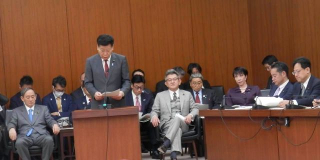 衆議院内閣委員会に参加しました。