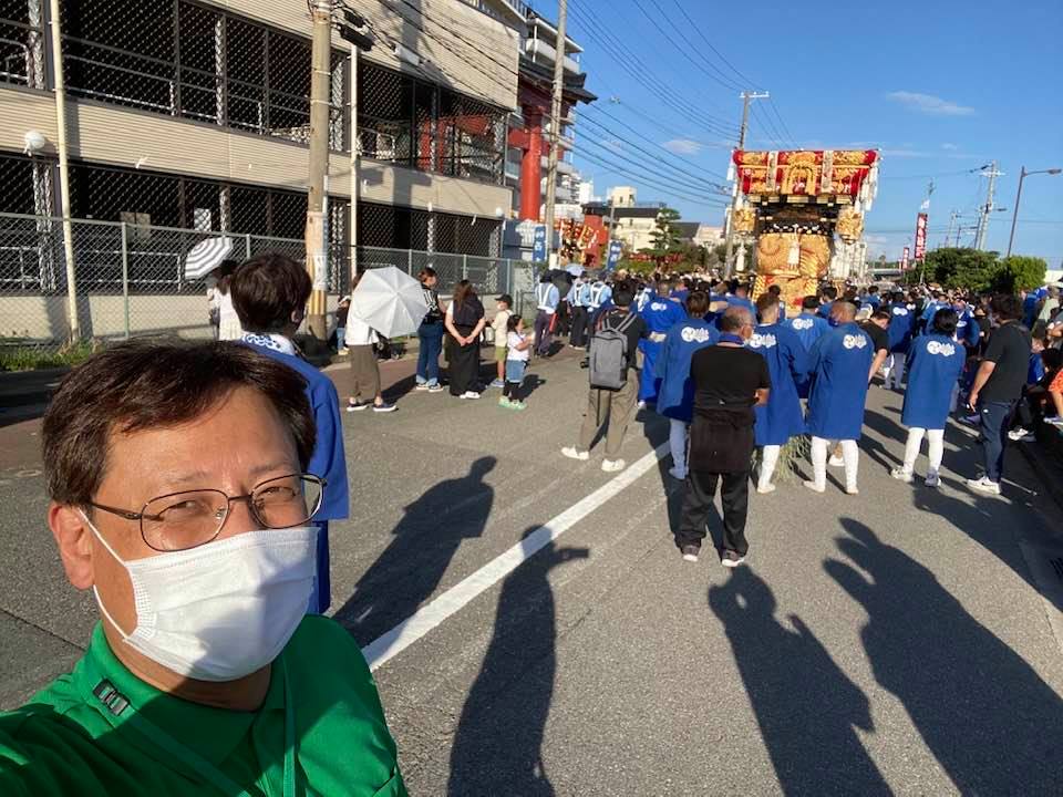 今日は垂水の秋祭り🤗🌸