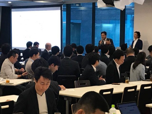 スタートアップ支援協会の3周年記念式典にて祝辞を述べました。