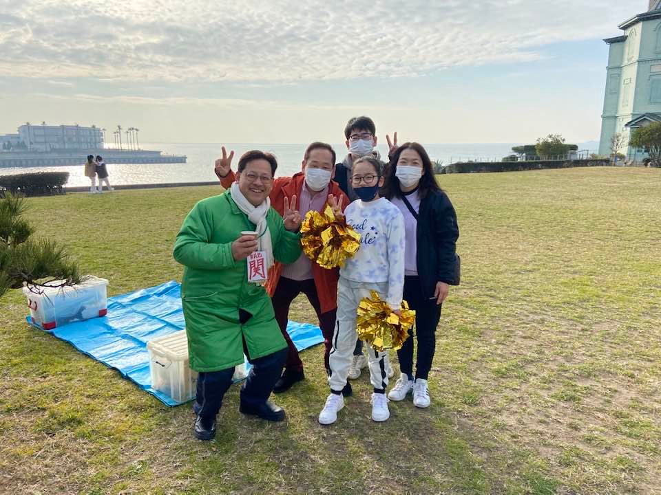 舞子公園の凧揚げ大会です🤗🌸