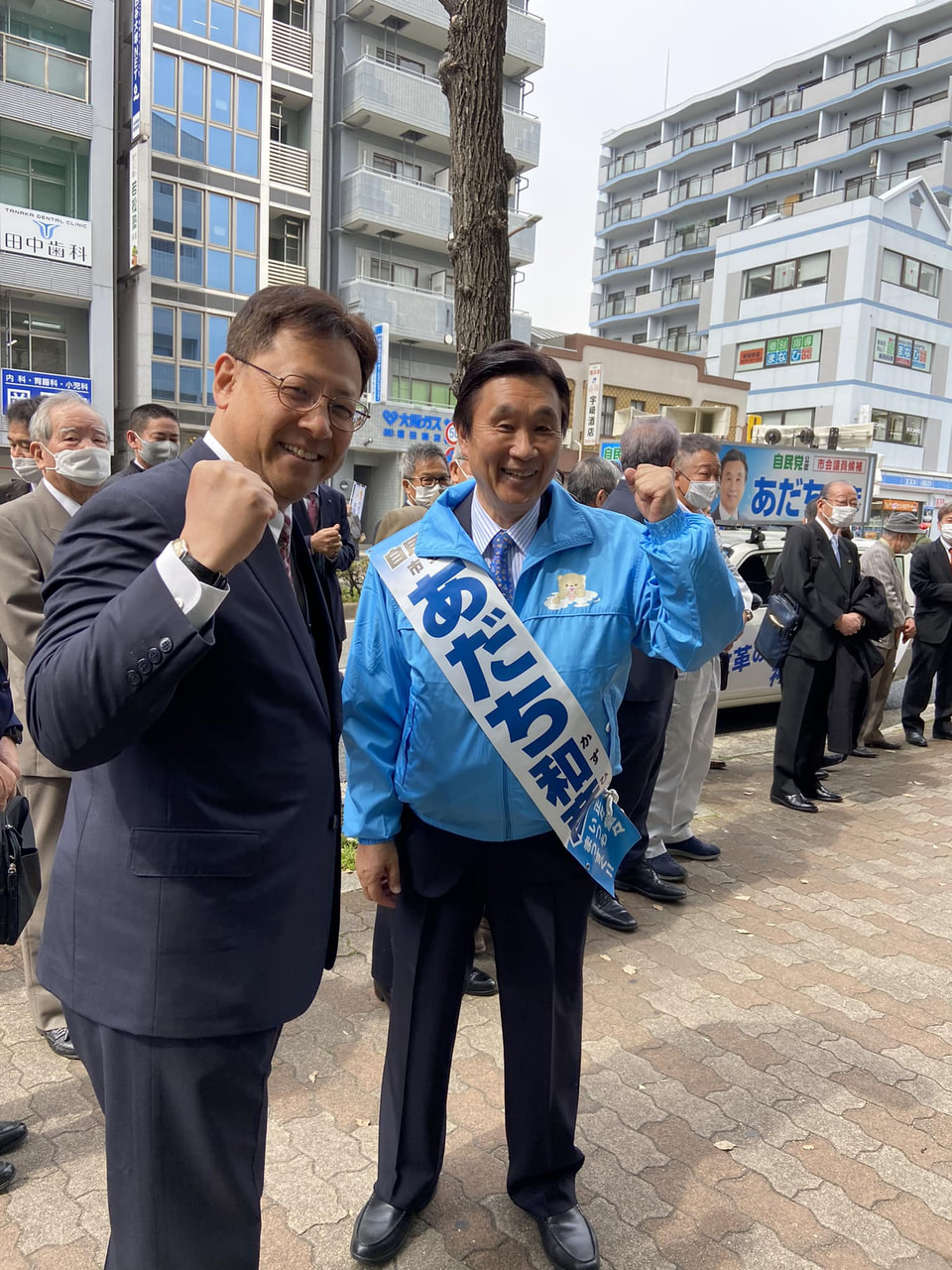 安達和彦神戸市会議員候補。大勝利を祈念します🌸