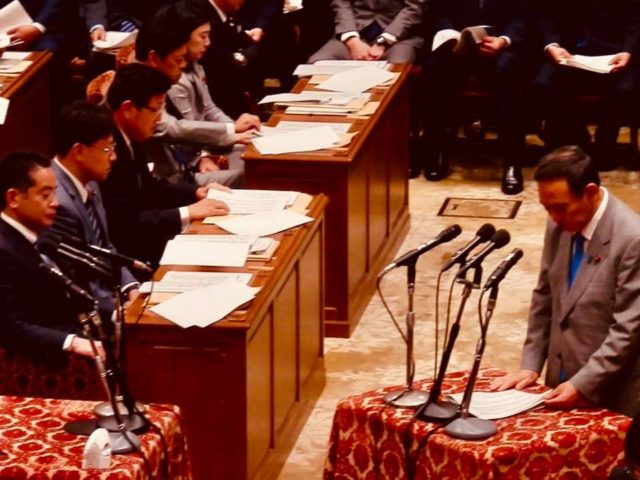 内閣委員会の理事として、今国会に臨みます。
