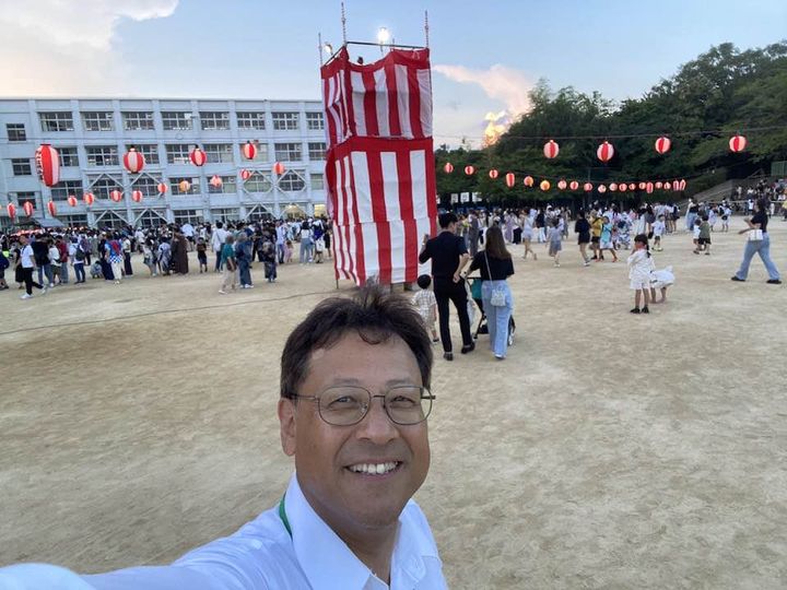 白川の夏祭り