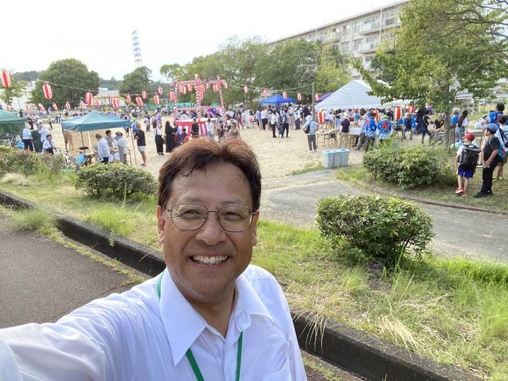 菅の台の夏祭り