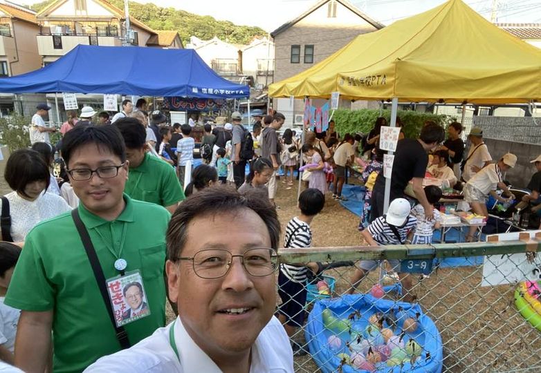 塩屋の夏祭り