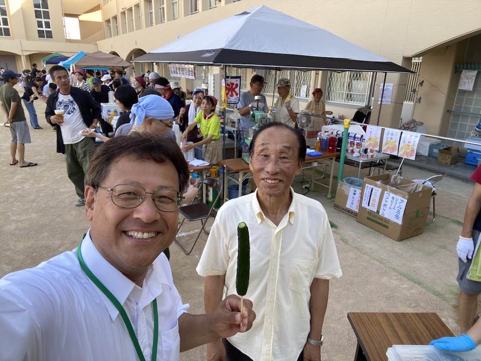 西の夏祭り