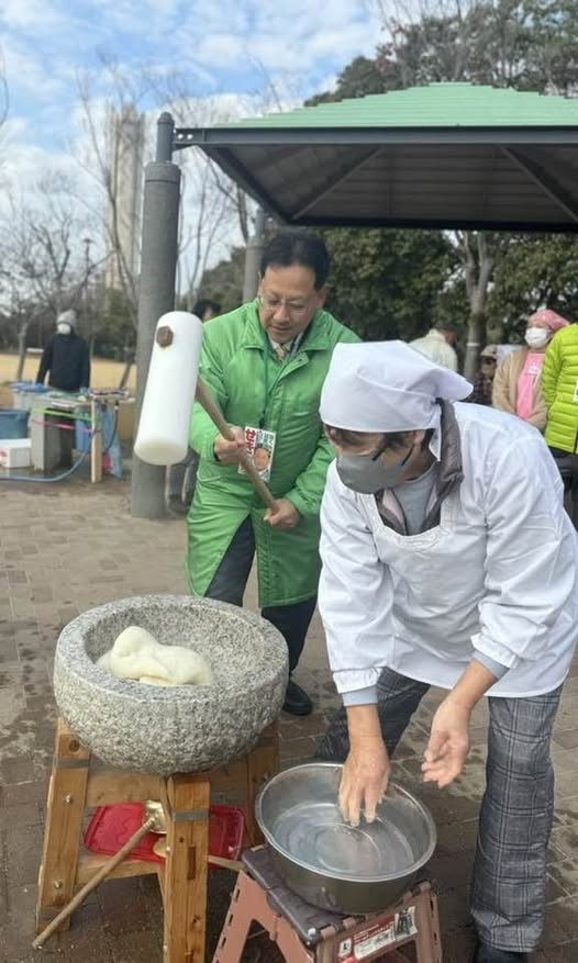 東落合の公園で