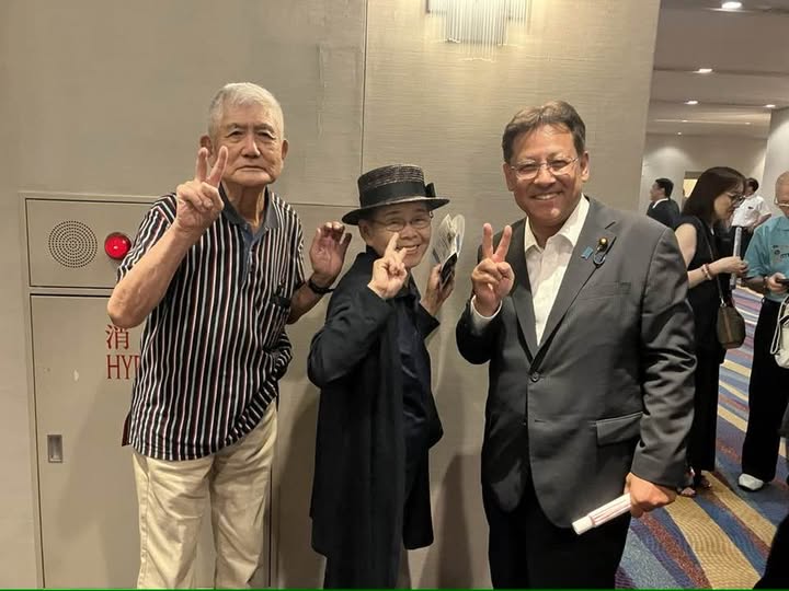 自民党の県連大会にて