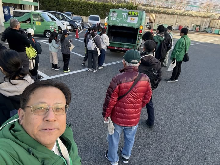 垂水区の環境局を地域の行事で皆んなと一緒に視察しました