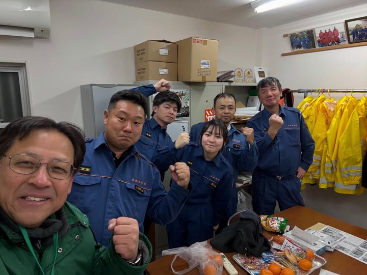 消防団のみなさま年末警戒ありがとうございます!