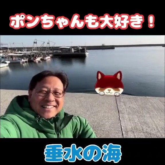 【せきTUBE】ポンちゃんも大好き!垂水の海