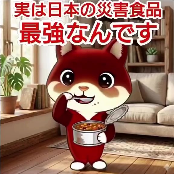 【せきTUBE】日本の災害食品は最強なんです