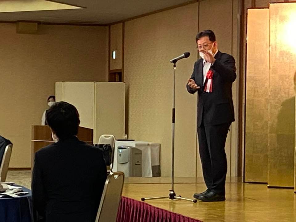 兵庫県タクシー協会の総会懇親会に参加しました。