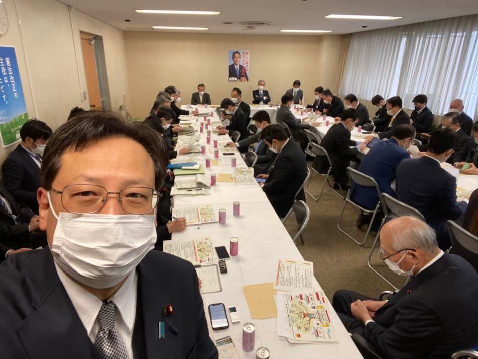 『消防議員連盟』の総会です。