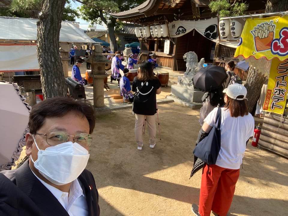 舞子六神社も夏祭り⛩